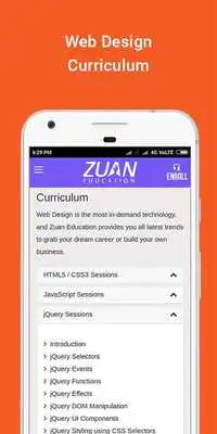 Play Web Designing Course - Zuan