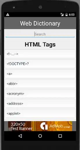 Play Web Developer Dictionary