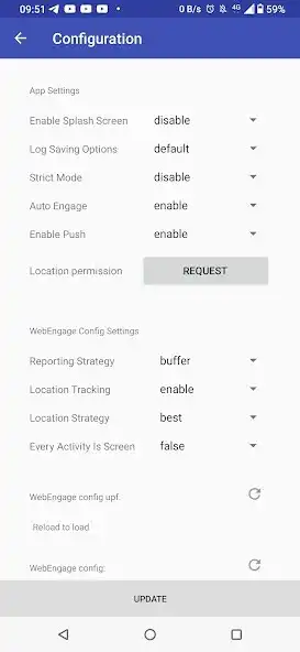 Play Webengage Myapp as an online game Webengage Myapp with UptoPlay