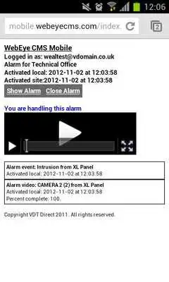 Play WebEyeAlert Lite