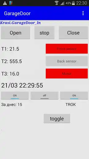 Play APK Web Garage Door Opener Android  and enjoy Web Garage Door Opener Android with UptoPlay info.polypress.mobile.krasi.garagedoor