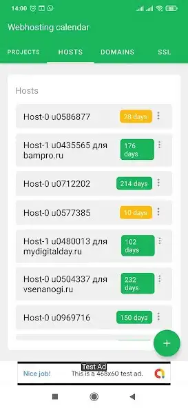 Play Webhosting calendar as an online game Webhosting calendar with UptoPlay