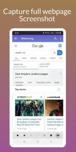 Play WebLong – Long Screenshot Capture as Image and PDF  and enjoy WebLong – Long Screenshot Capture as Image and PDF with UptoPlay