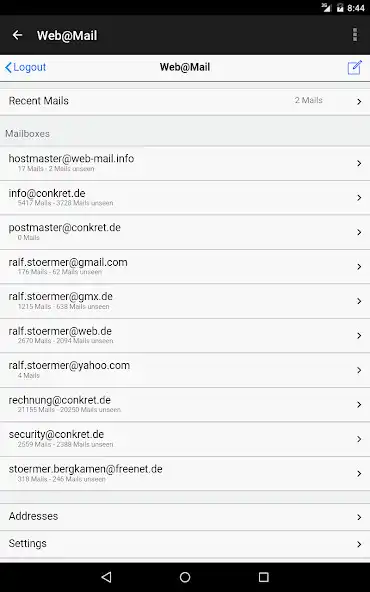 Play Web@Mail - mobile Mail as an online game Web@Mail - mobile Mail with UptoPlay