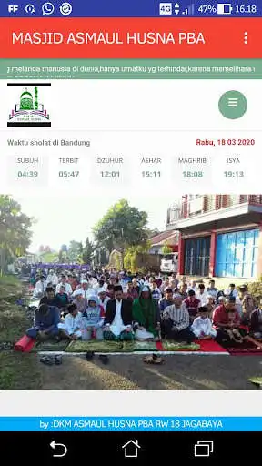 Play Web Masjid Asmaul Husna PBA RW 18  and enjoy Web Masjid Asmaul Husna PBA RW 18 with UptoPlay