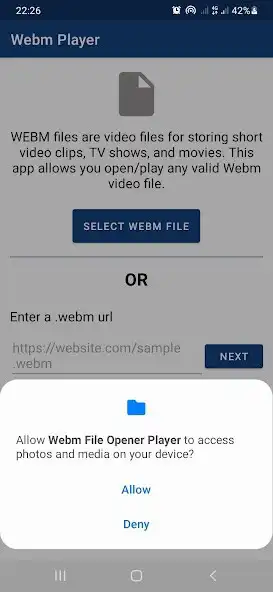 Play Webm Video Player  Converter as an online game Webm Video Player  Converter with UptoPlay