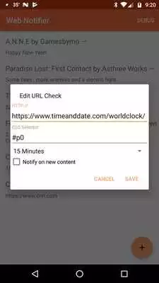 Play Web Notifier as an online game Web Notifier with UptoPlay