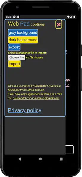 Play WebPad - personal wiki as an online game WebPad - personal wiki with UptoPlay