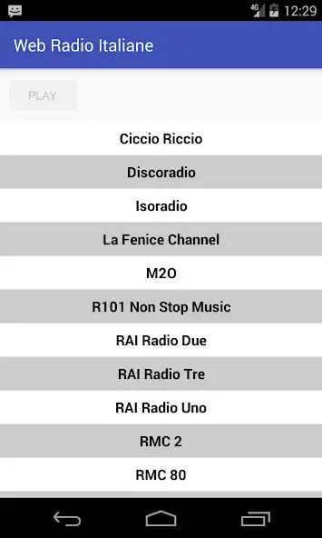 Play Web Radio Italiane  and enjoy Web Radio Italiane with UptoPlay