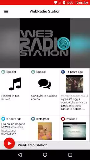 Play WebRadio Station