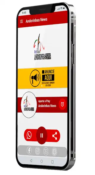 Play Web Rádio Andorinhas News  and enjoy Web Rádio Andorinhas News with UptoPlay