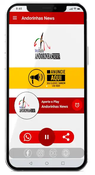 Play Web Rádio Andorinhas News as an online game Web Rádio Andorinhas News with UptoPlay