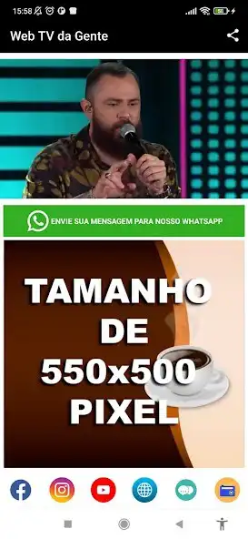 Play Web Rádio da Gente as an online game Web Rádio da Gente with UptoPlay