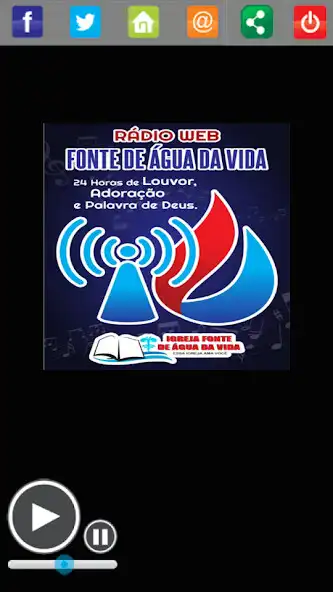 Play Web Rádio FonteDe Agua Da Vida as an online game Web Rádio FonteDe Agua Da Vida with UptoPlay