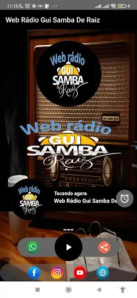 Play Web Rádio Gui Samba De Raiz as an online game Web Rádio Gui Samba De Raiz with UptoPlay
