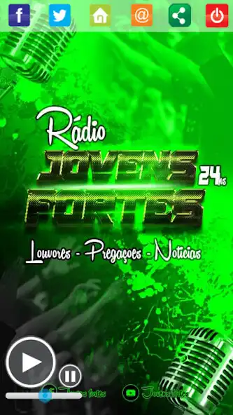 Play Web Rádio Jovens Fortes  and enjoy Web Rádio Jovens Fortes with UptoPlay