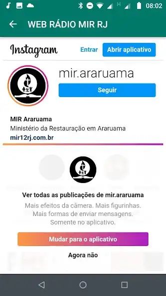 Play WEB RÁDIO MIR RJ and enjoy WEB RÁDIO MIR RJ with UptoPlay Play WEB RÁDIO MIR RJ and enjoy WEB RÁDIO MIR RJ with UptoPlay