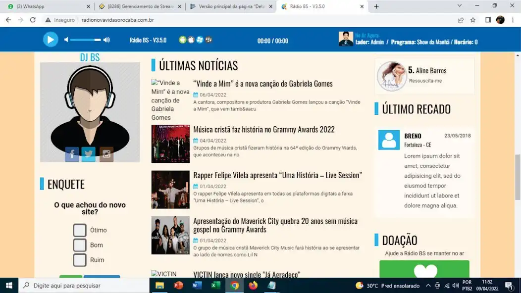 Play Web Rádio Nova Vida Sorocaba as an online game Web Rádio Nova Vida Sorocaba with UptoPlay