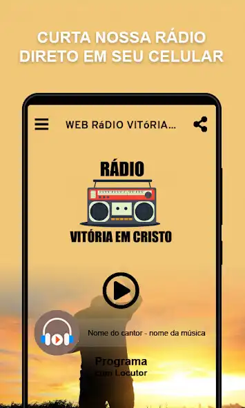 Play Web Rádio Vitória em Cristo as an online game Web Rádio Vitória em Cristo with UptoPlay
