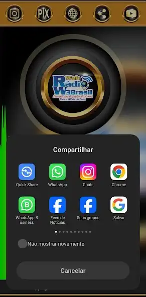 Play WEB RÁDIO W3BRASIL as an online game WEB RÁDIO W3BRASIL with UptoPlay