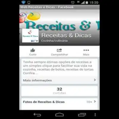 Play Web Receitas  Dicas
