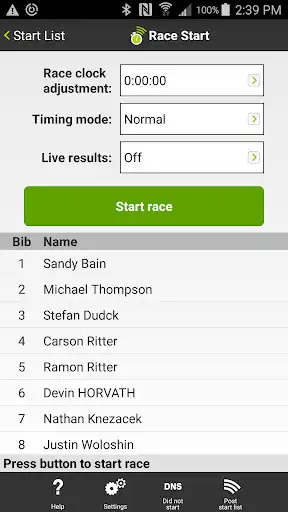 Play Webscorer Race  Lap Timer as an online game Webscorer Race  Lap Timer with UptoPlay