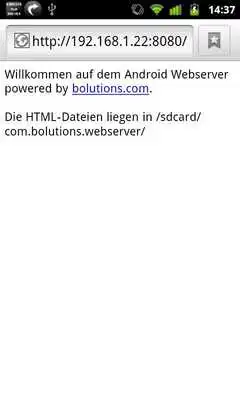 Play Webserver for Android