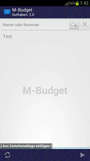 Play APK WebSMS: M-Budget Connector  and enjoy WebSMS: M-Budget Connector with UptoPlay com.rothconsulting.android.websms.connector.mbudget