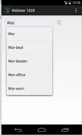 Play Webster 1828 Dictionary as an online game Webster 1828 Dictionary with UptoPlay