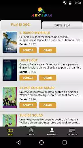 Play Webtic Arcadia Cinema as an online game Webtic Arcadia Cinema with UptoPlay