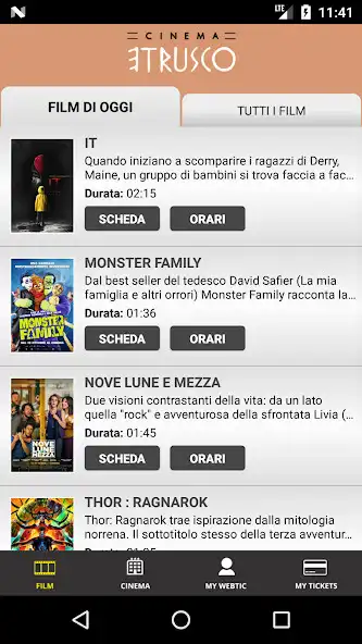 Play Webtic Etrusco Cinema as an online game Webtic Etrusco Cinema with UptoPlay