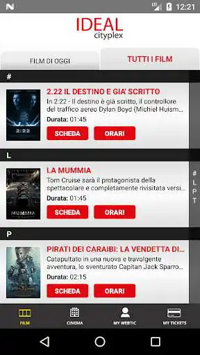 Play Webtic Ideal Cityplex Torino Cinema as an online game Webtic Ideal Cityplex Torino Cinema with UptoPlay