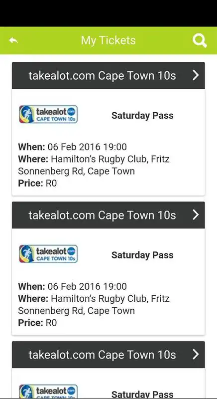 Play Webtickets App