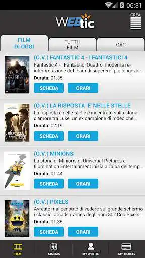 Play Webtic Prenotazioni Cinema  and enjoy Webtic Prenotazioni Cinema with UptoPlay