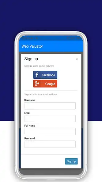 Play WEB VALUATOR as an online game WEB VALUATOR with UptoPlay