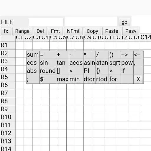 Play webxl spreadsheet APK Play webxl spreadsheet APK