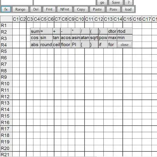 Play webxl spreadsheet as an online game webxl spreadsheet with UptoPlay