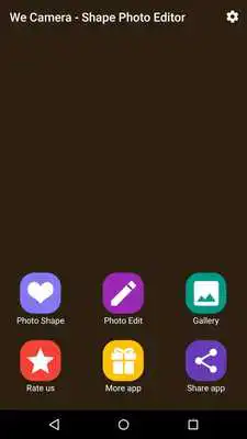 Play We Camera - Shape Photo Editor Play We Camera - Shape Photo Editor