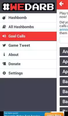 Play #weDARB Companion App