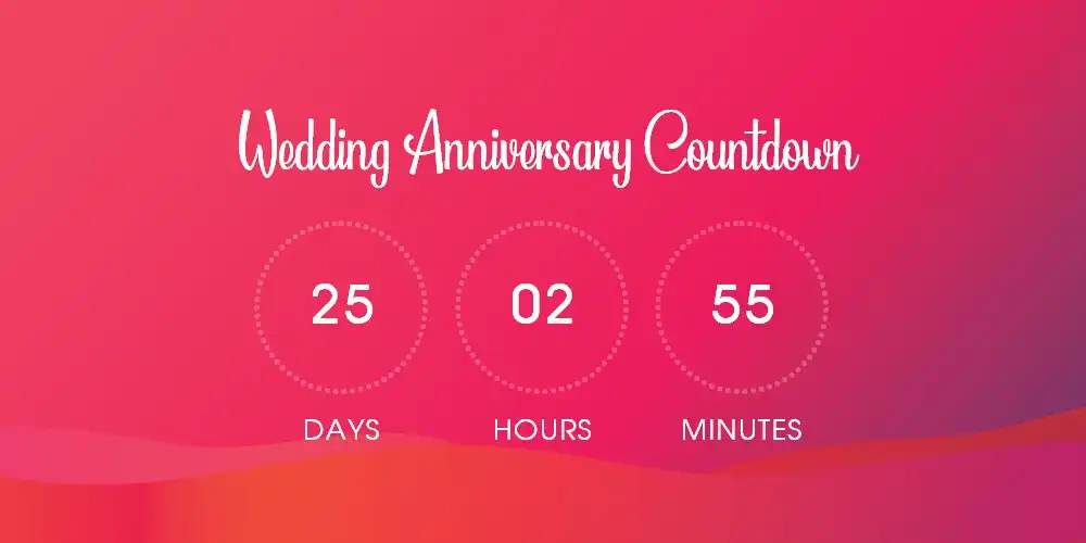 Play Wedding Anniversary Countdown  and enjoy Wedding Anniversary Countdown with UptoPlay