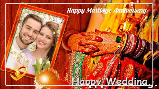 Play Wedding Anniversay Photo Frame as an online game Wedding Anniversay Photo Frame with UptoPlay