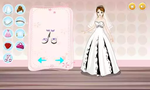 Play Wedding Bride - Dress Up Game as an online game Wedding Bride - Dress Up Game with UptoPlay