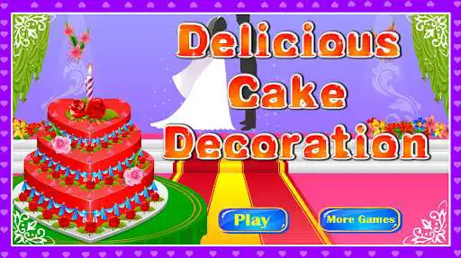 Play Wedding Cake Decorations  and enjoy Wedding Cake Decorations with UptoPlay