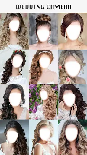 Play Wedding Camera: Hairstyles & Photo Montage Maker as an online game Wedding Camera: Hairstyles & Photo Montage Maker with UptoPlay