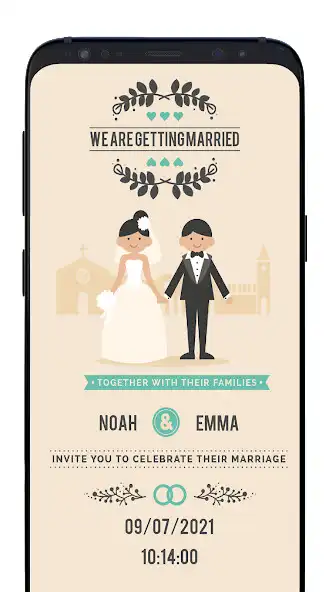 Play Wedding Card Invitation Maker as an online game Wedding Card Invitation Maker with UptoPlay