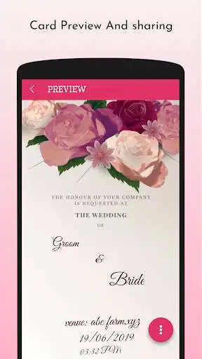 Play Wedding Card Maker