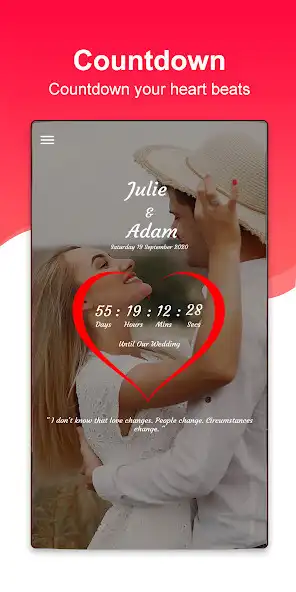 Play Wedding Countdown App  and enjoy Wedding Countdown App with UptoPlay