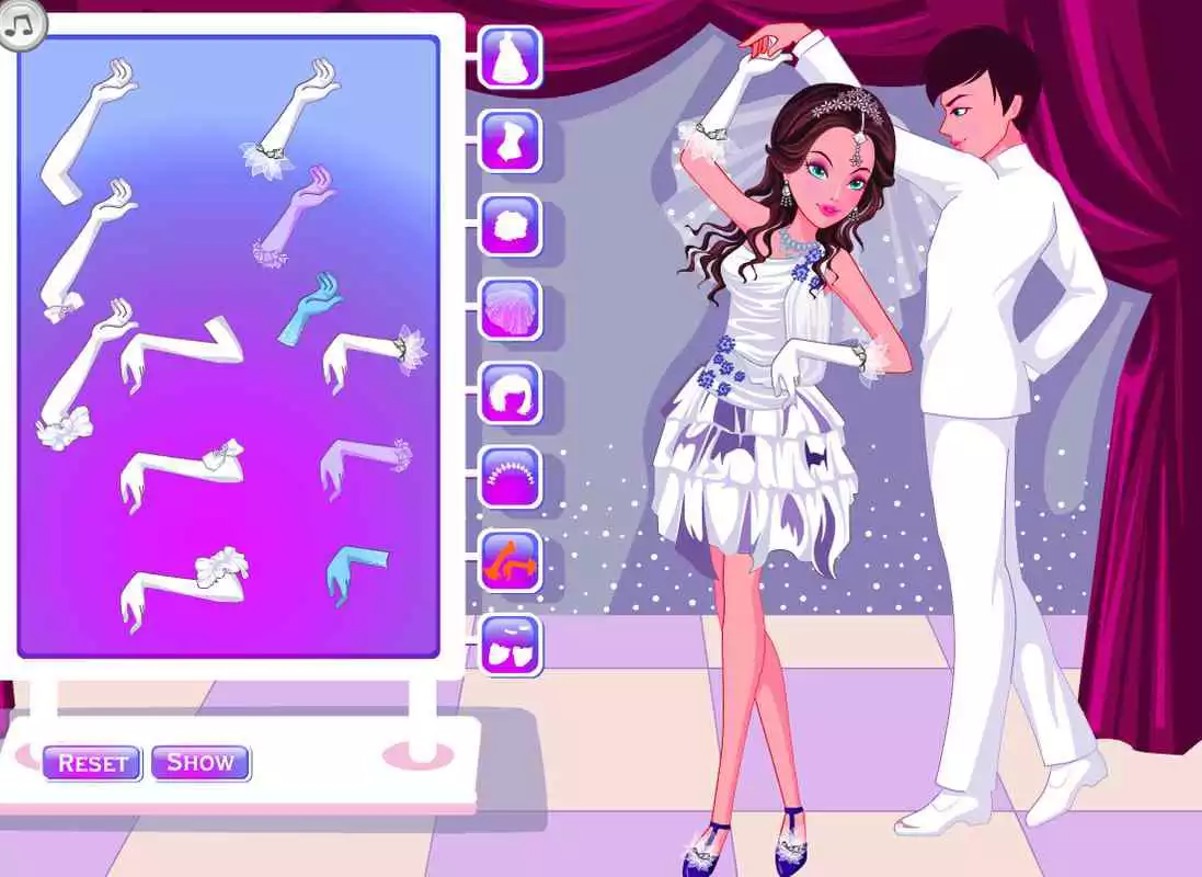 Play wedding dance games Girls