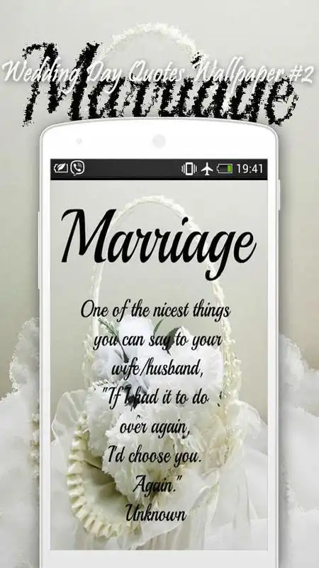 Play Wedding Day Quotes Wallpapers