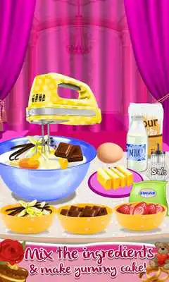 Play Wedding Doll Cake Decorating